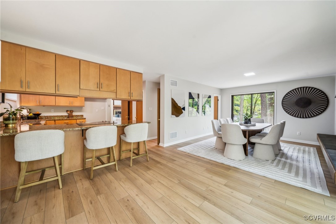 4460 Cheyenne Road Richmond, VA 23235 - Photo 25 of 47 Dining space with light wood-type flooring, visibl