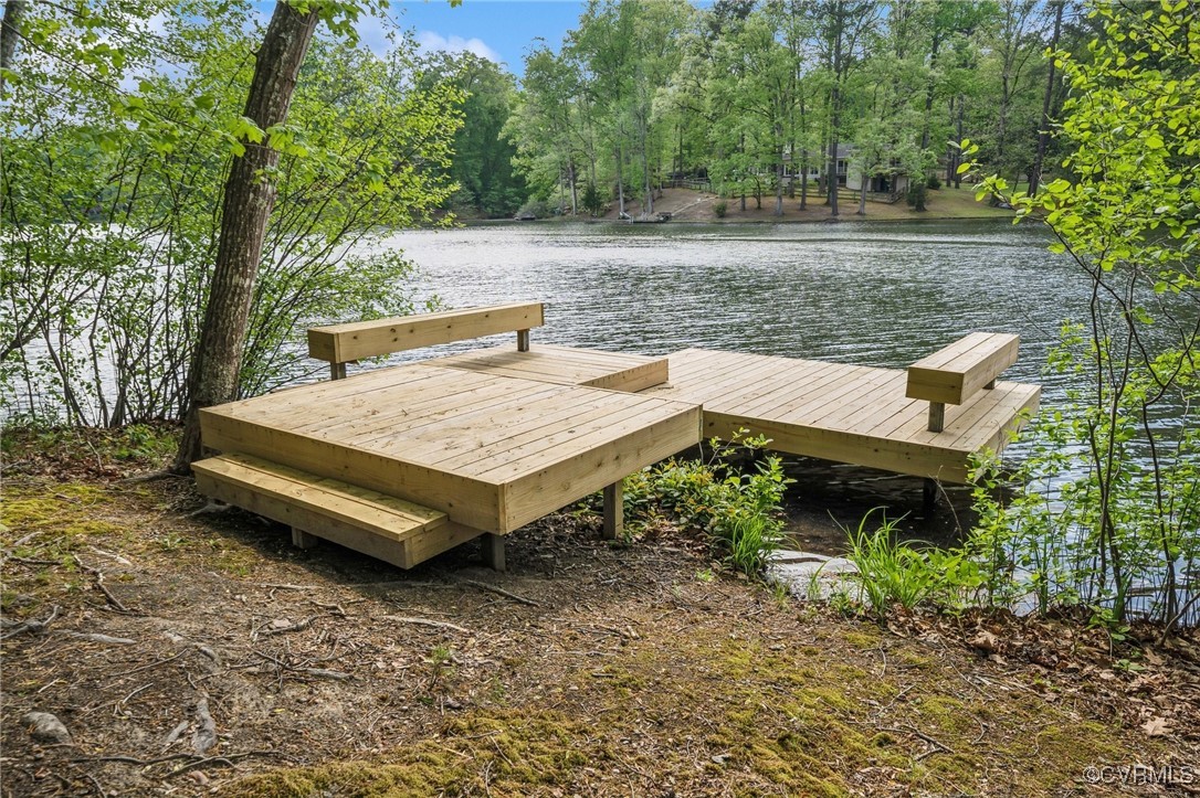 4460 Cheyenne Road Richmond, VA 23235 - Photo 3 of 47 Dock area with a water view