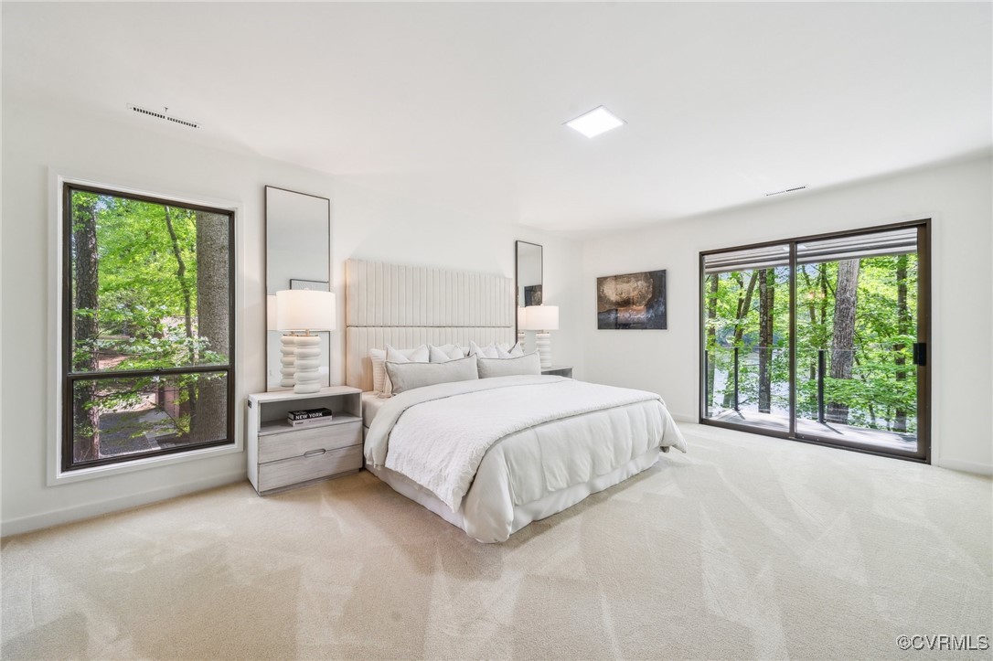 4460 Cheyenne Road Richmond, VA 23235 - Photo 34 of 47 Carpeted bedroom featuring access to exterior and