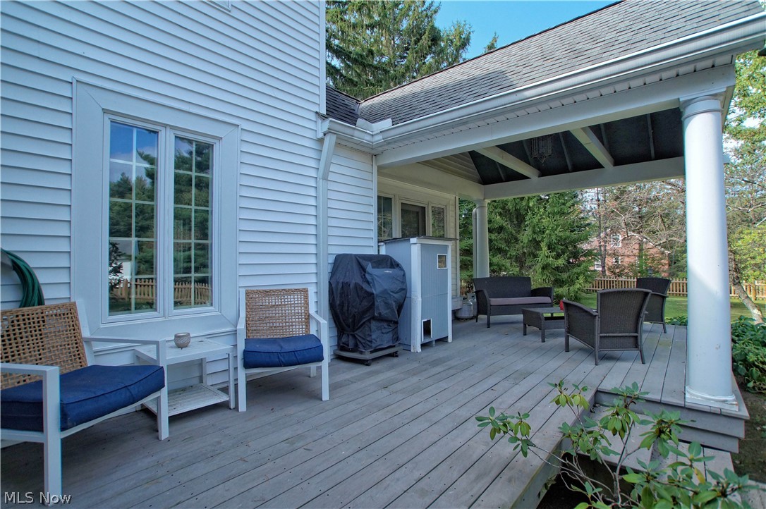 12757 Painesville Warren Road Painesville, OH 44077 - Photo 3 of 11 Rear deck.