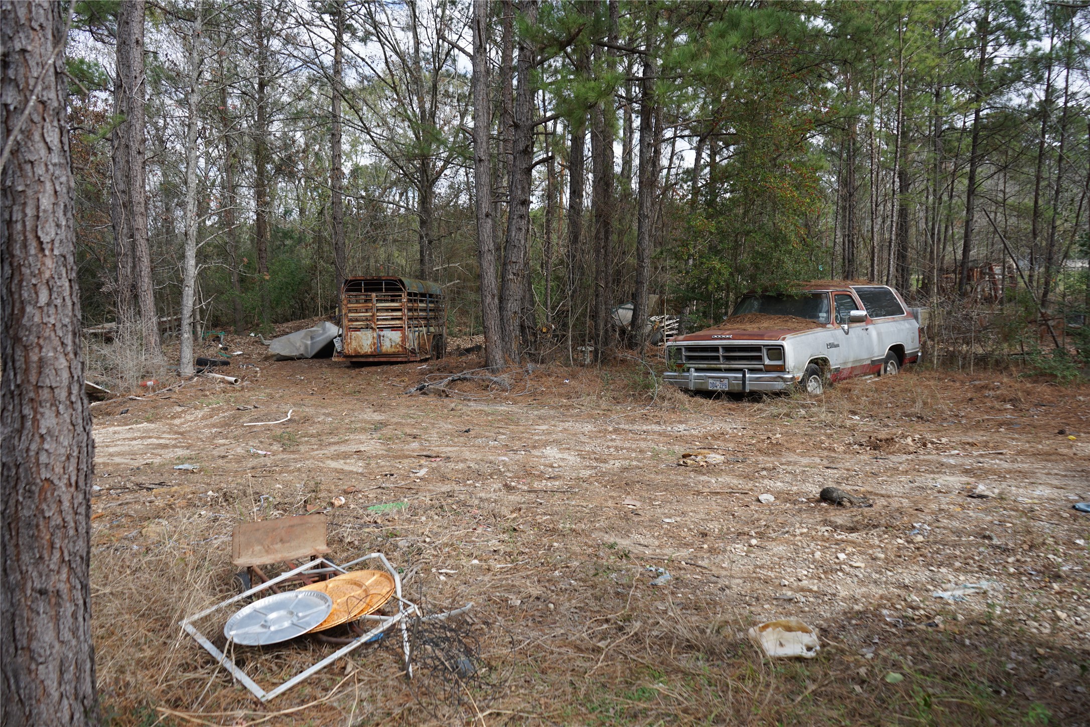140 Mosely Livingston, TX 77351 - Photo 6 of 9 a view of a room with a car parked in it