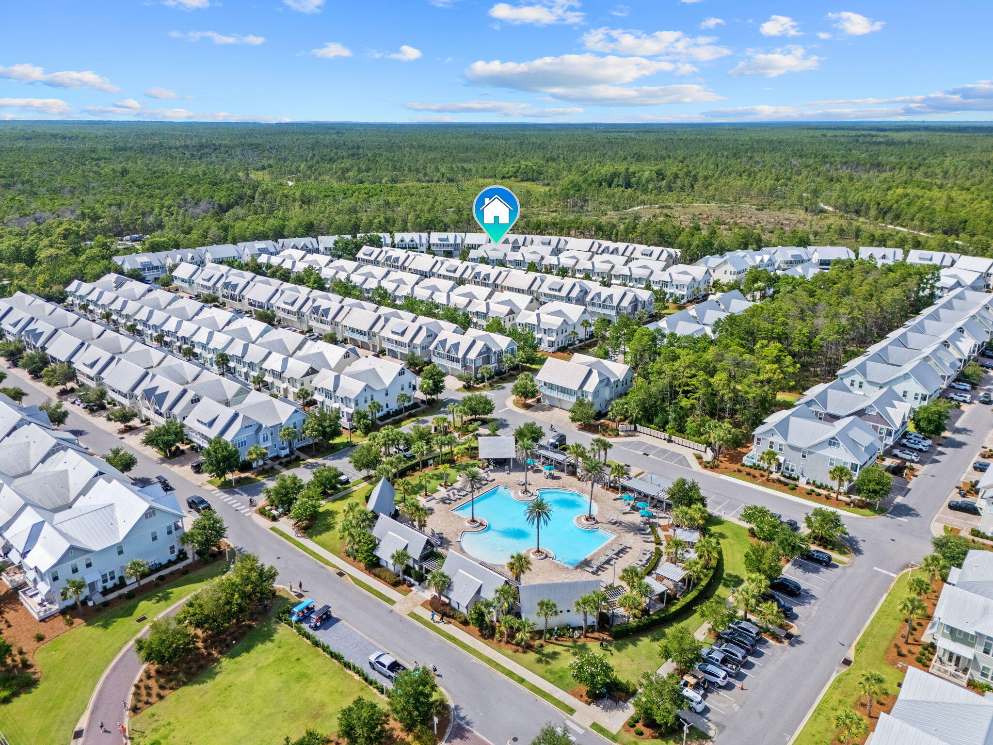 268 Milestone Dr Inlet Beach, Unit C Inlet Beach, FL 32461 - Photo 29 of 34 a view of a city