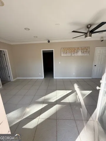 a view of a back yard of the house