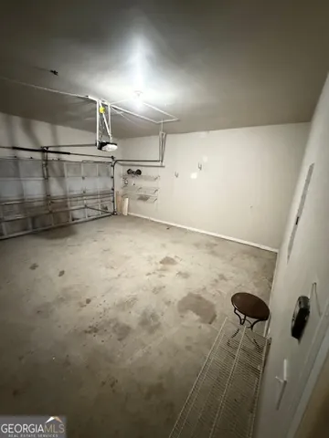 a view of deck with mountain view