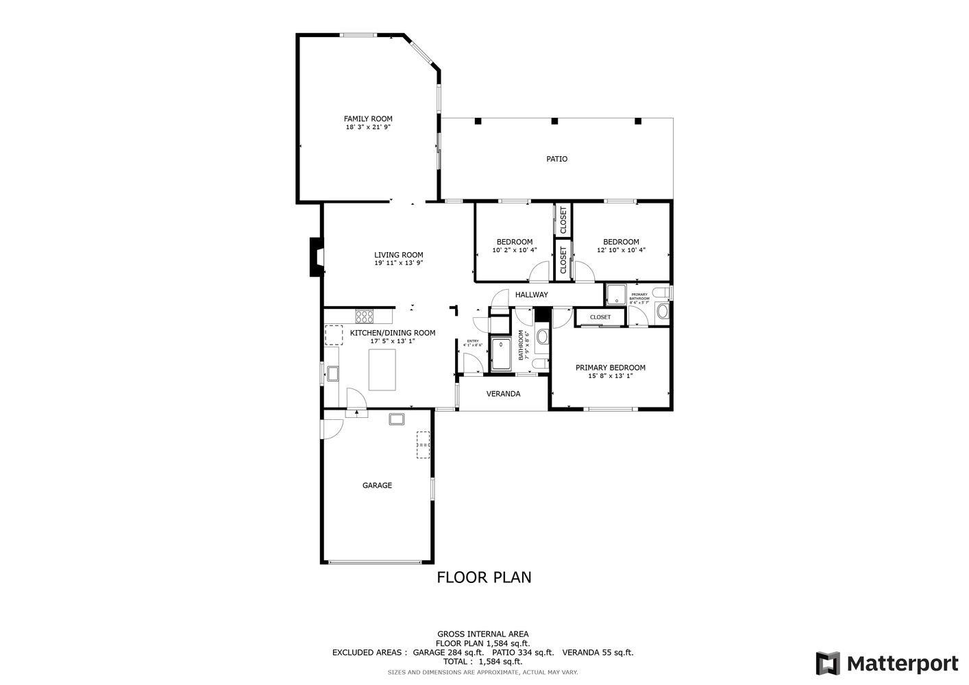 1626 Bliss Avenue Clovis, CA 93611 - Photo 31 of 31 a picture of a floor plan