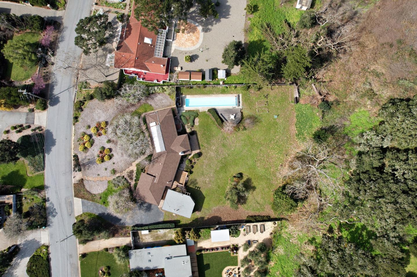 6405 Brookdale Drive Carmel, CA 93923 - Photo 2 of 32 an aerial view of a house with outdoor space