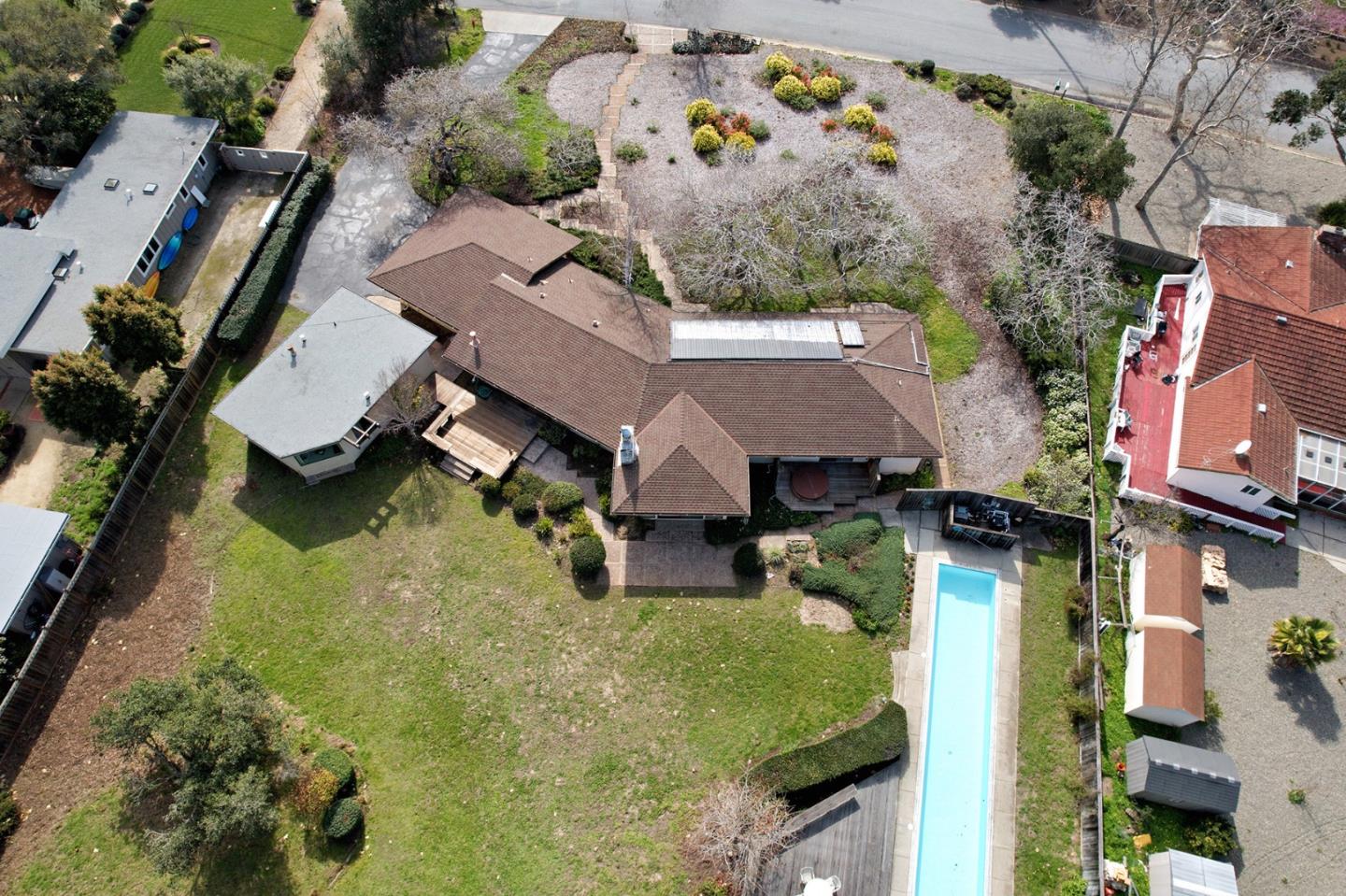 6405 Brookdale Drive Carmel, CA 93923 - Photo 24 of 32 an aerial view of a house