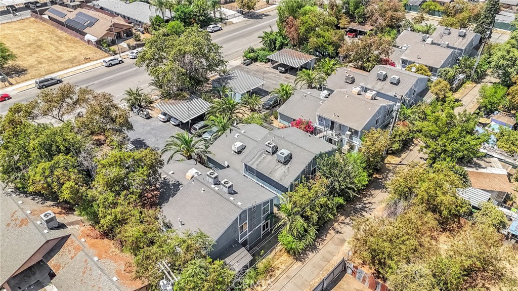 1624 B Street Fresno, CA 93706 - Photo 11 of 32 an aerial view of a house with a yard