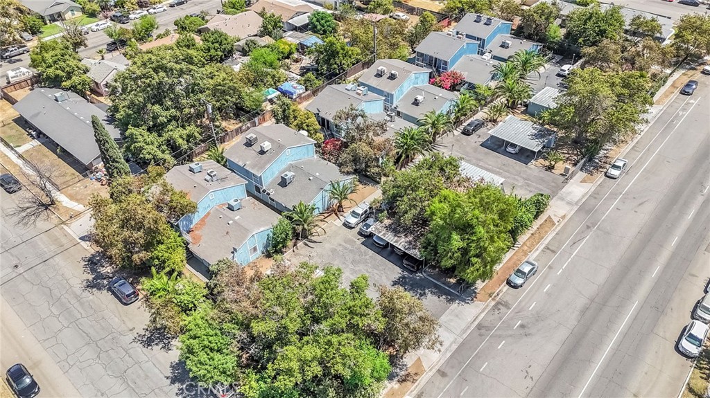 1624 B Street Fresno, CA 93706 - Photo 2 of 32 an aerial view of a house with a yard