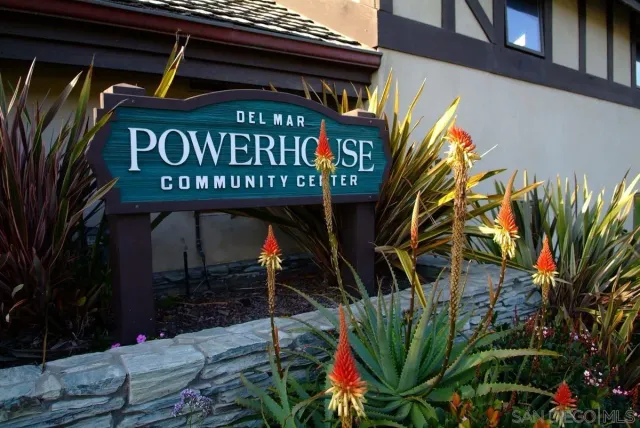 a view of a sign board