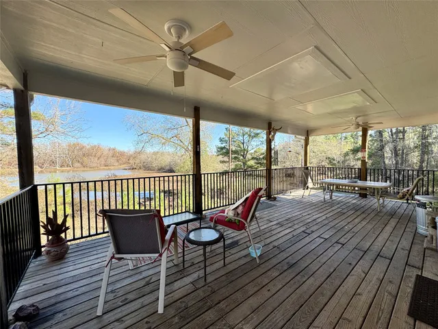 a view of a chairs on the roof deck