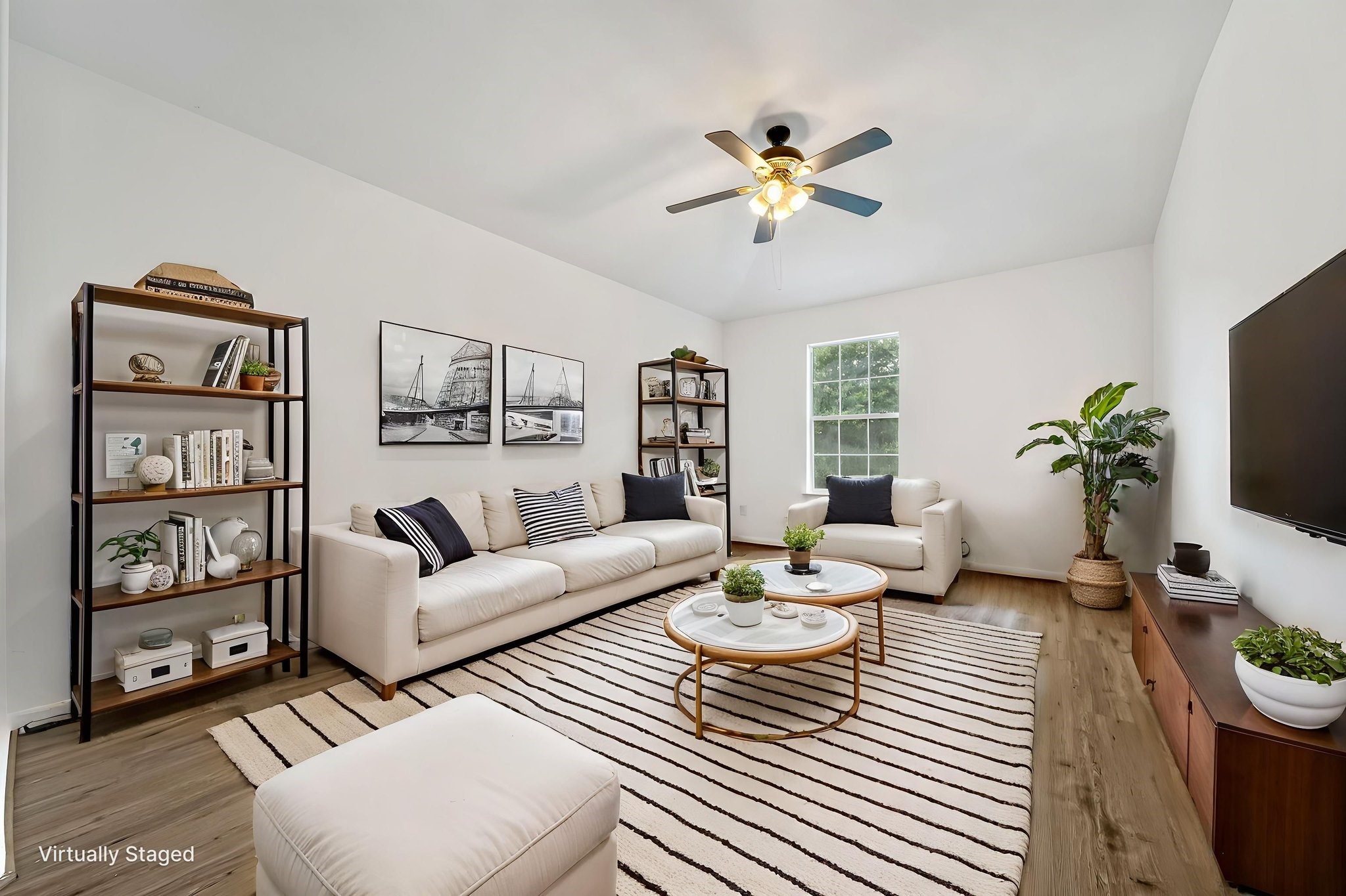 23526 Whispering Maple Drive Spring, TX 77373 - Photo 17 of 26 a living room with furniture and wooden floor