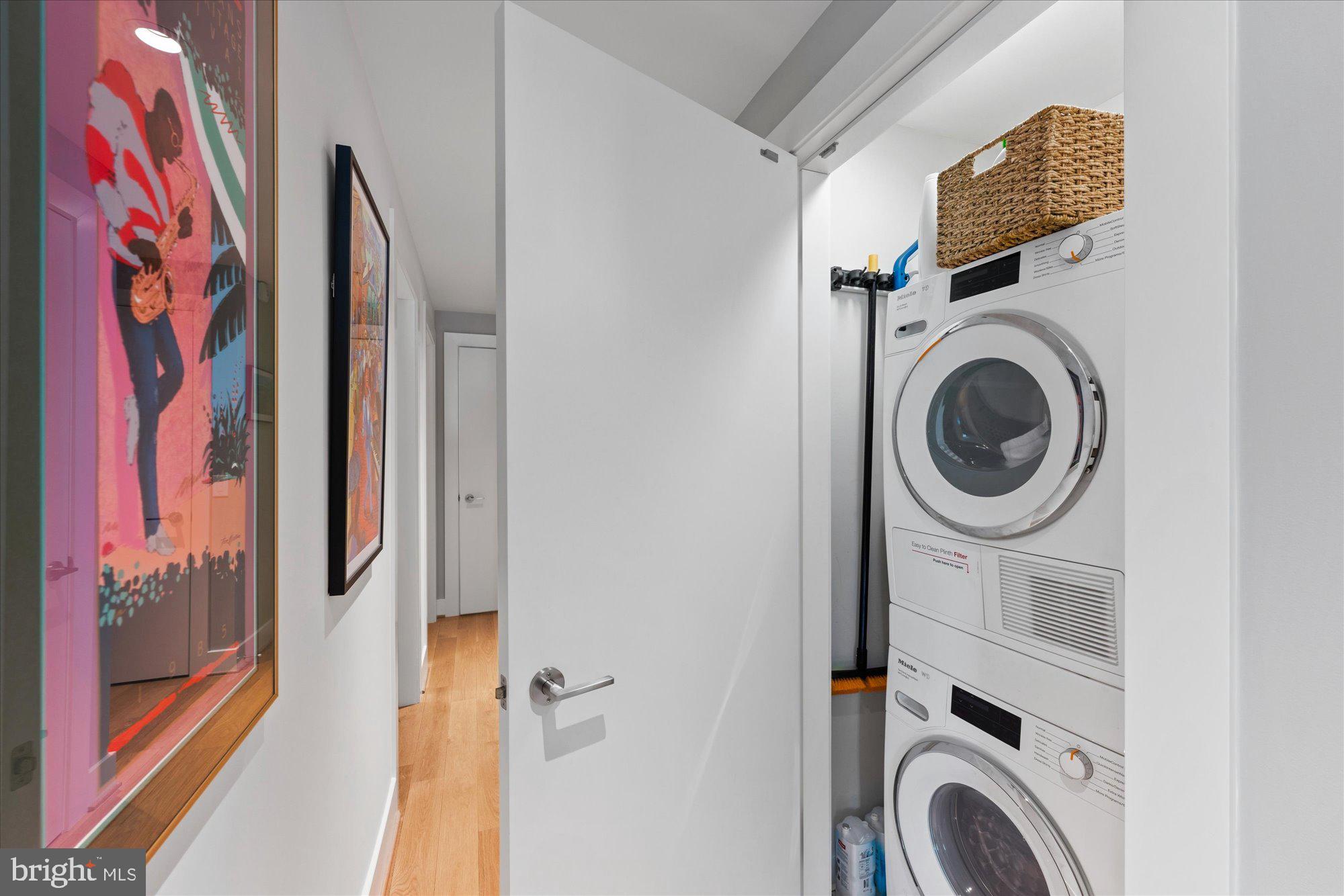 2225 California Street Northwest, Unit 402 Washington, DC 20008 - Photo 22 of 31 In-unit laundry closet