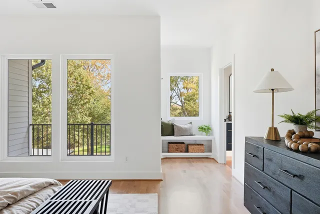 a view of livingroom with furniture and window