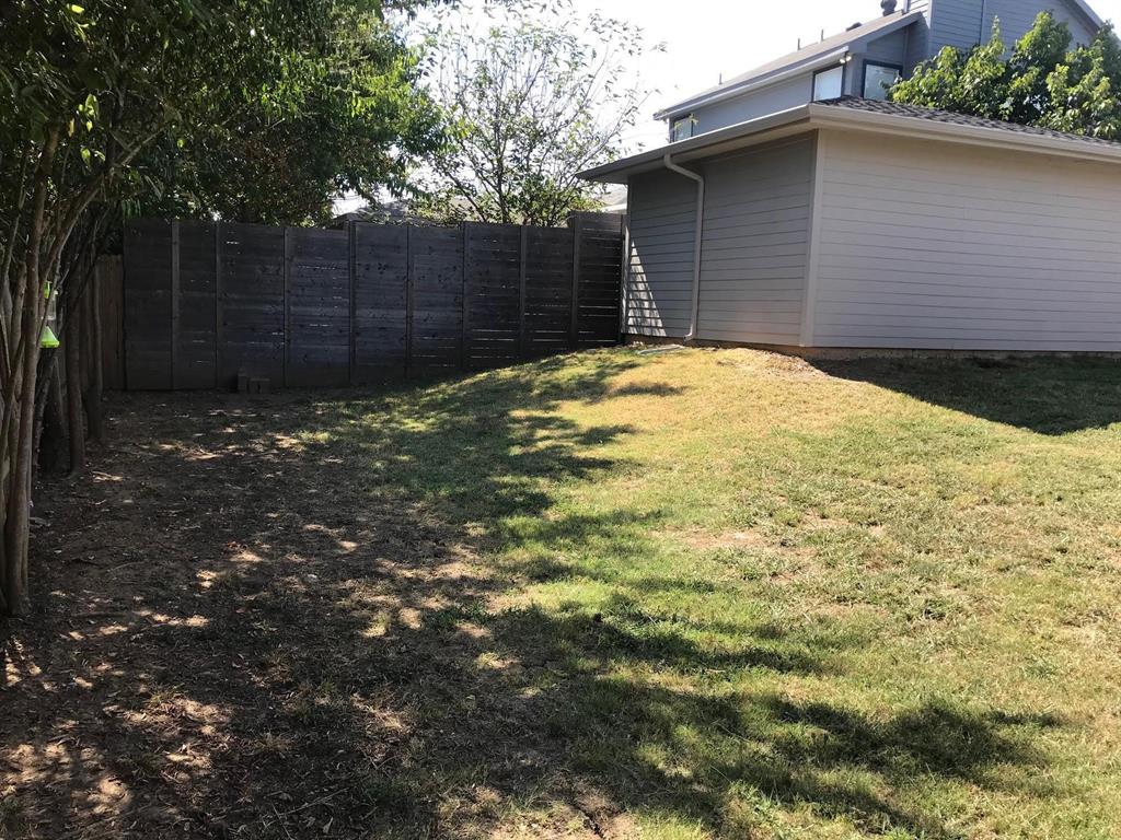 3016 Penniman Road Denton, TX 76209 - Photo 15 of 15 a backyard of a house