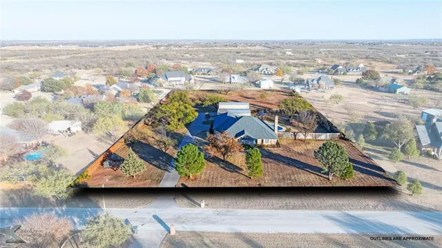 a view of a city with lawn chairs
