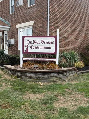 a sign on the side of a building