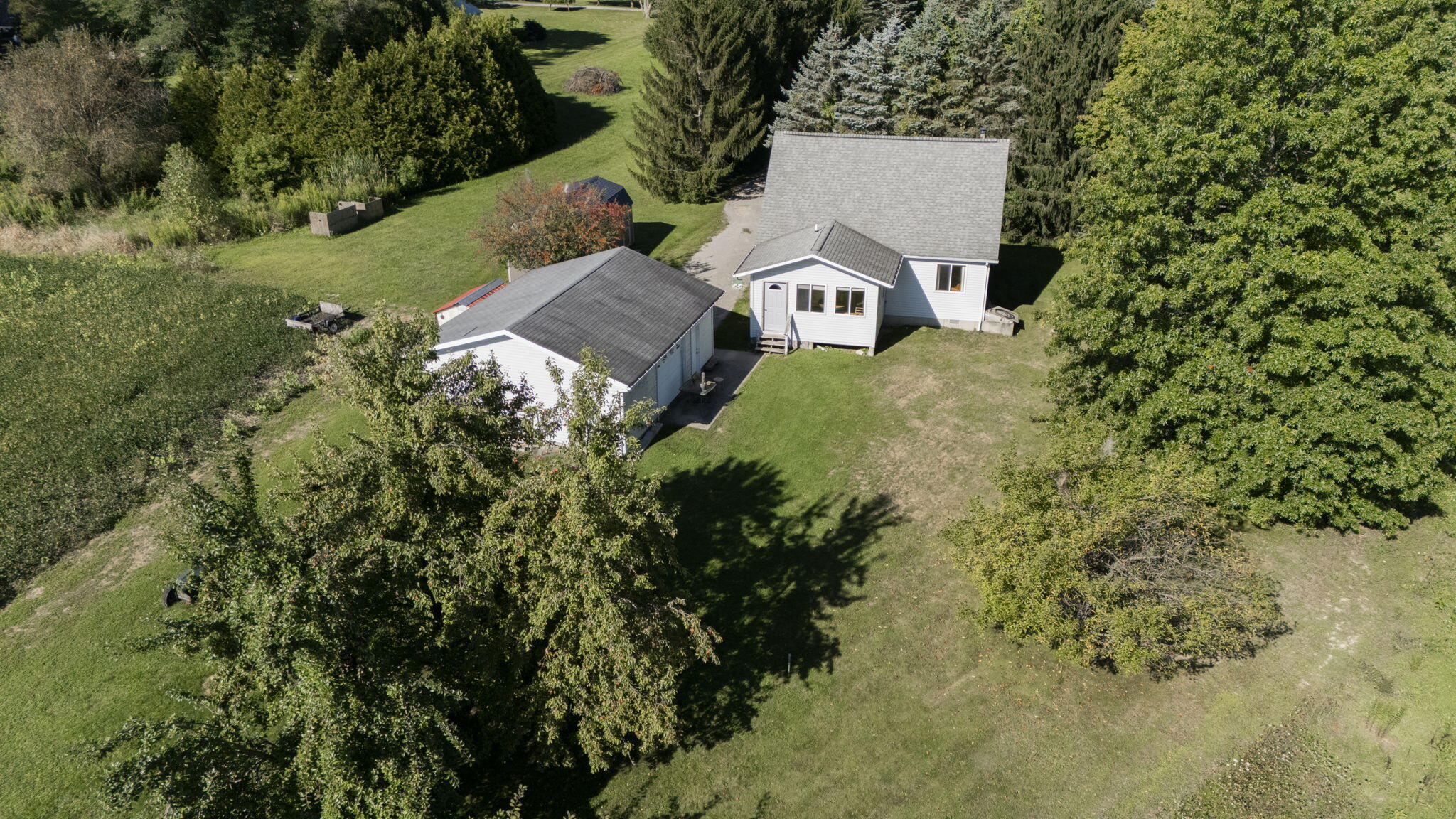 19785 South Lakeside Road New Buffalo, MI 49117 - Photo 24 of 30 Aerial Back