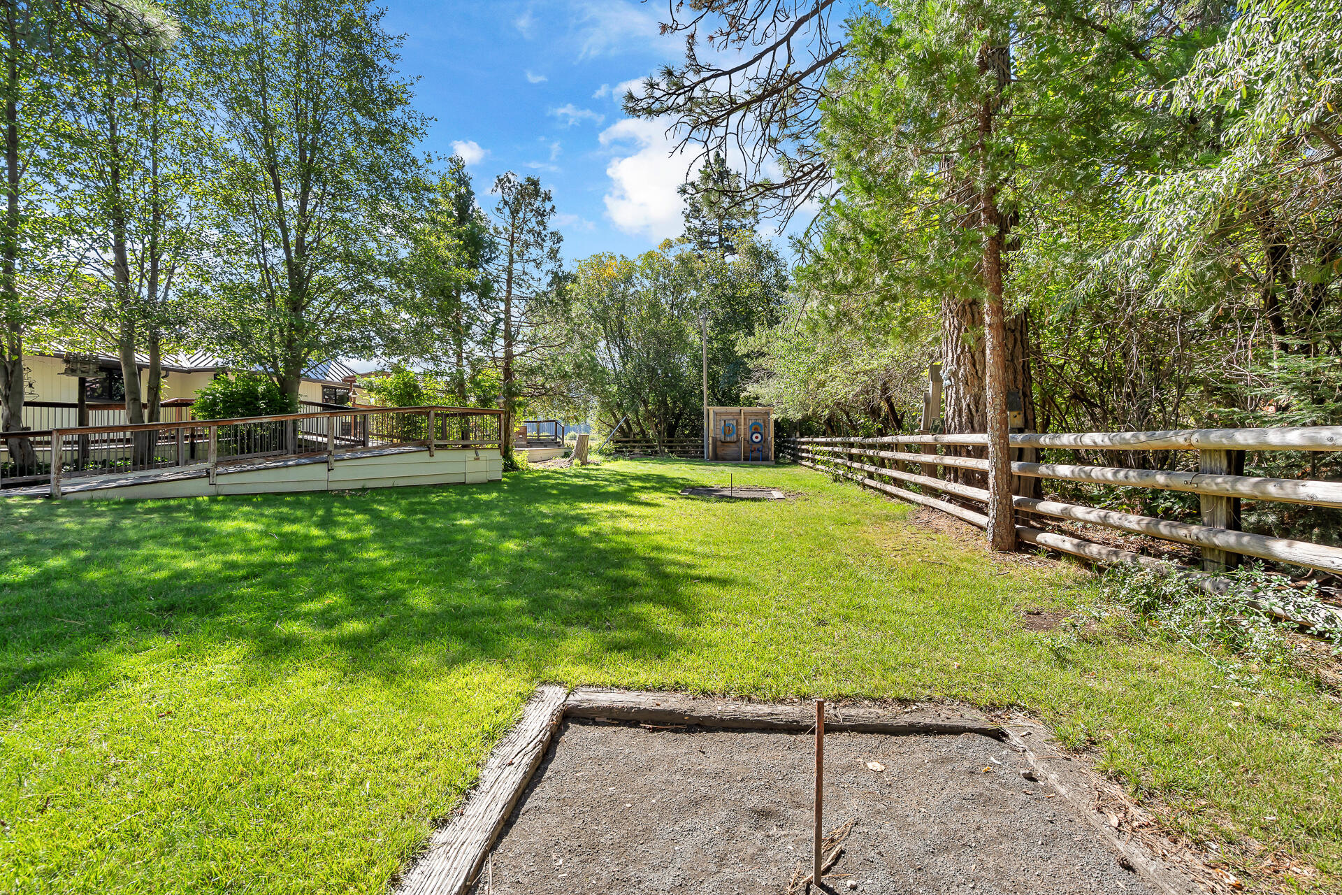 42048 Wilcox Road Hat Creek, CA 96040 - Photo 70 of 134 a view of yard with grass and trees