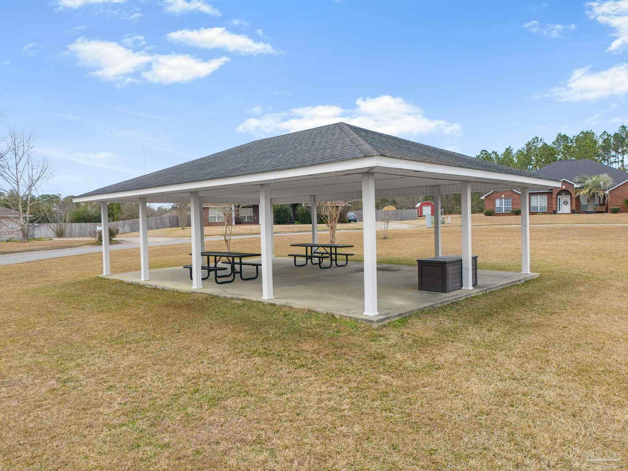 1089 Yellowstone Pass Cantonment, FL 32533 - Photo 44 of 45 a view of a house with a outdoor space