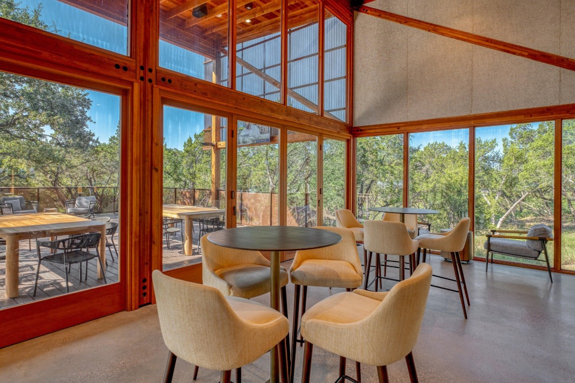 128 Three Oaks Lane Georgetown, TX 78628 - Photo 30 of 40 a dining room with furniture and wooden floor