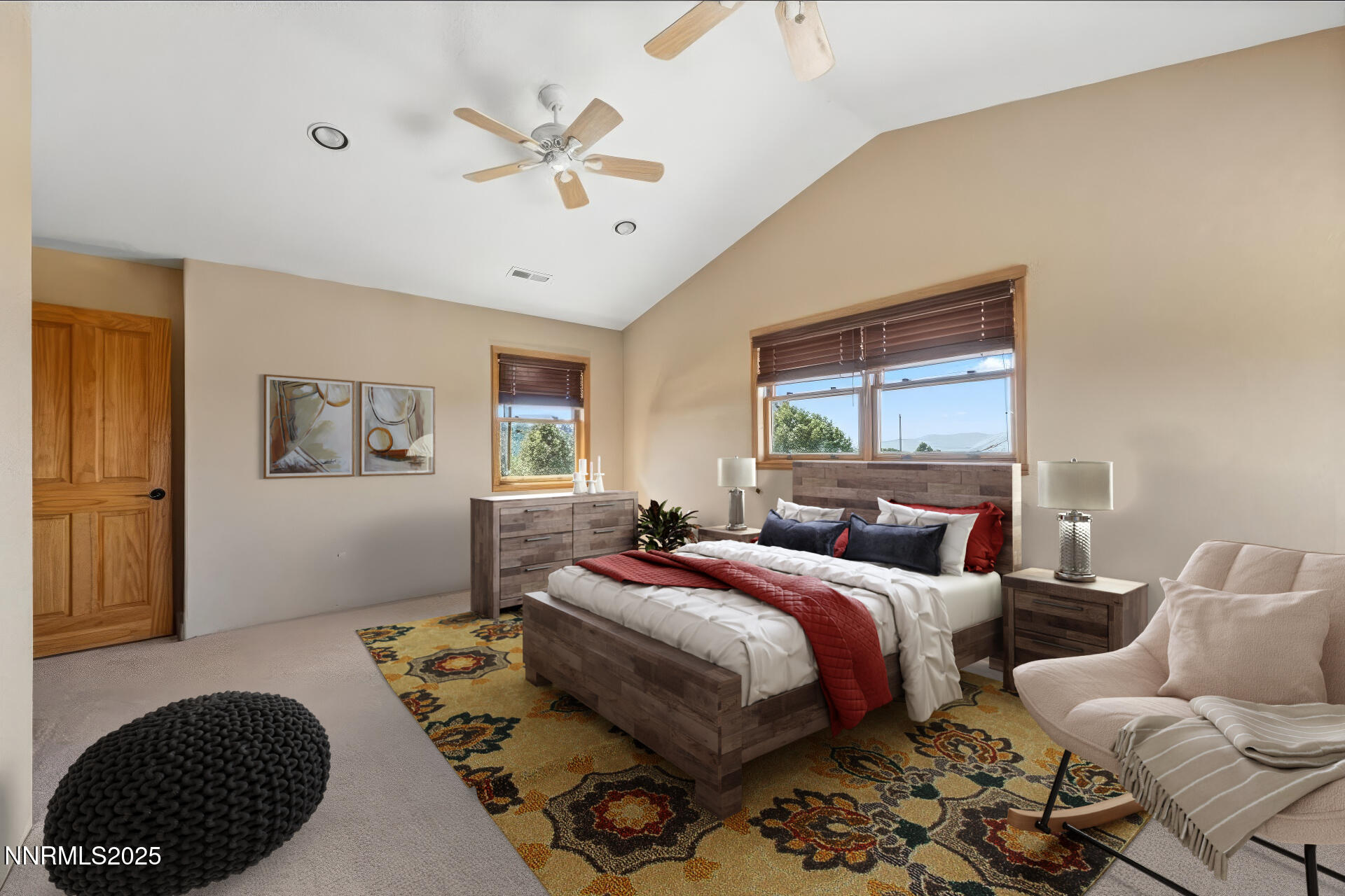 21470 Graves Road Reno, NV 89521 - Photo 6 of 37 a bedroom with bed and a window