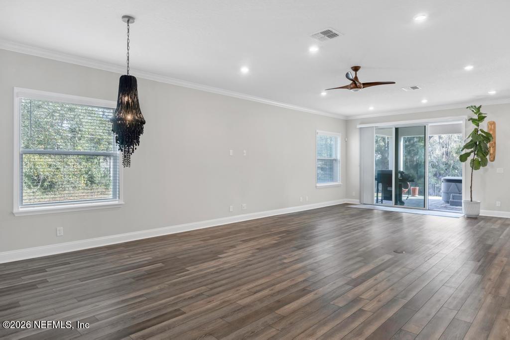 1479 Lake Foxmeadow Road Middleburg, FL 32068 - Photo 42 of 45 Open Floor Plan Dining and Living Room