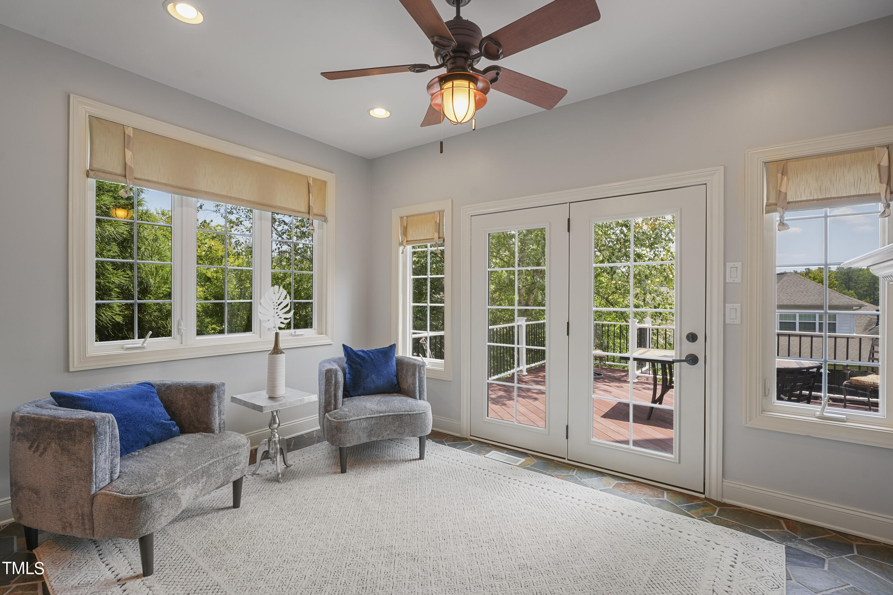 401 South Bend Drive Durham, NC 27713 - Photo 15 of 65 a living room with furniture and a large window with outer view
