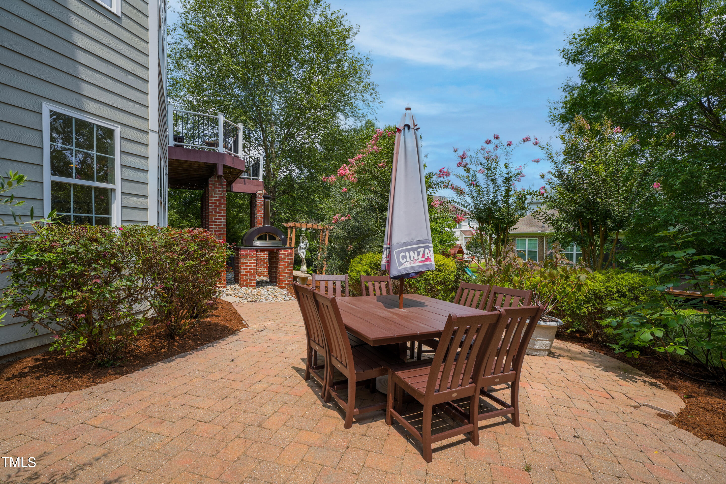 401 South Bend Drive Durham, NC 27713 - Photo 53 of 65 a view of an outdoor space with a patio