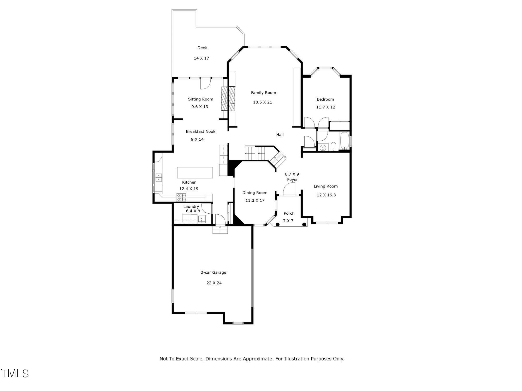 401 South Bend Drive Durham, NC 27713 - Photo 62 of 65 1st Floor