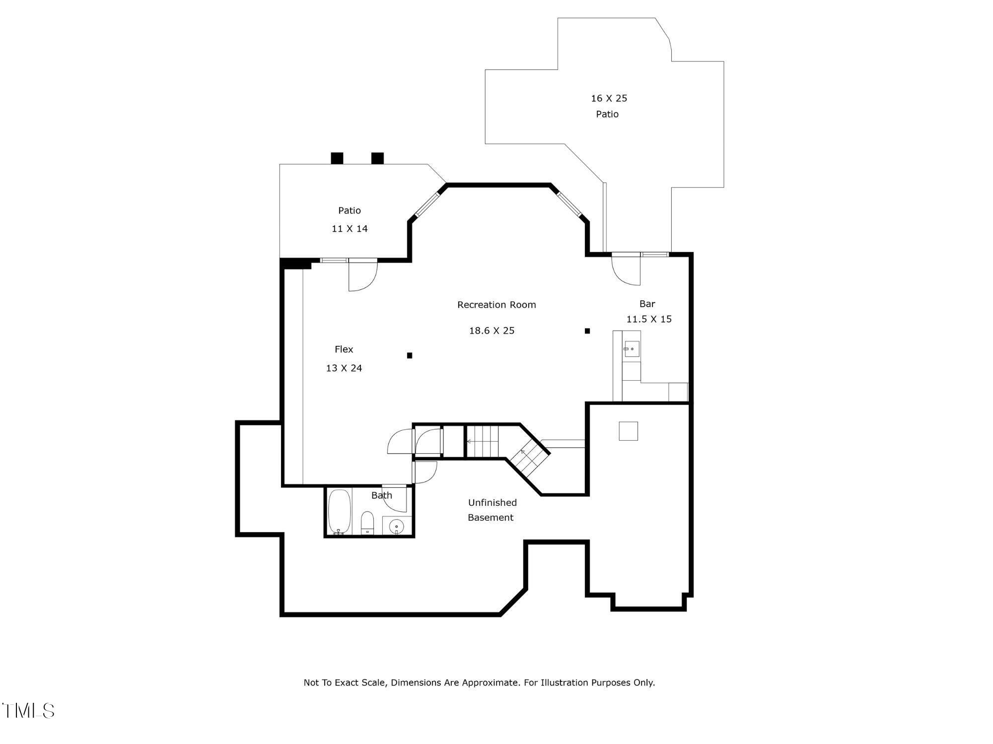 401 South Bend Drive Durham, NC 27713 - Photo 65 of 65 a picture of a bathroom with a sink