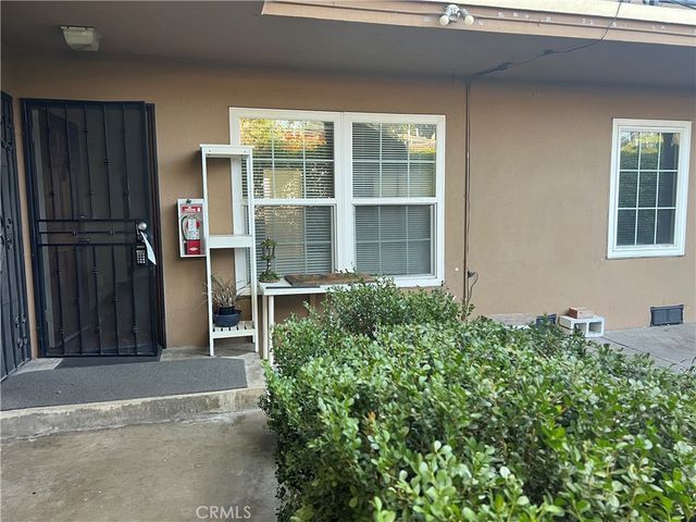 a house with a outdoor space