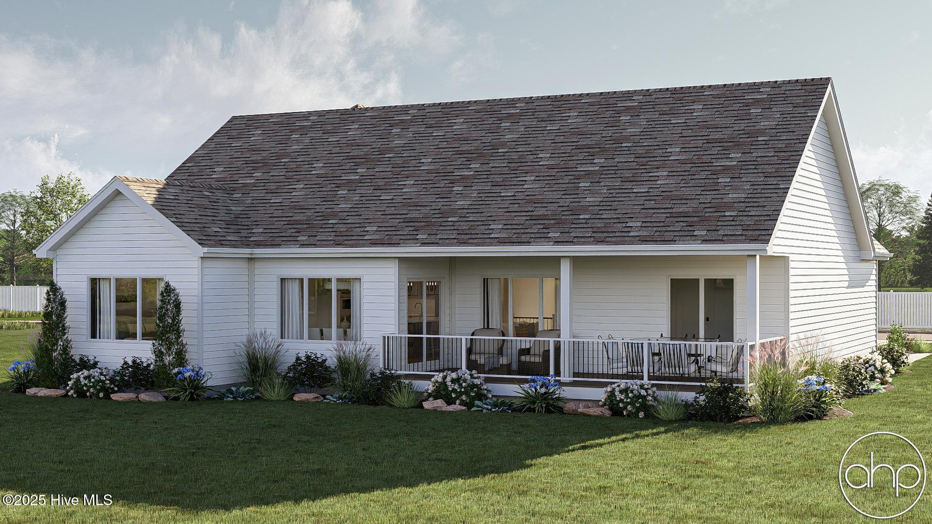 305 Planter's Ridge Drive Sunset Beach, NC 28468 - Photo 4 of 17 Rear Covered Porch