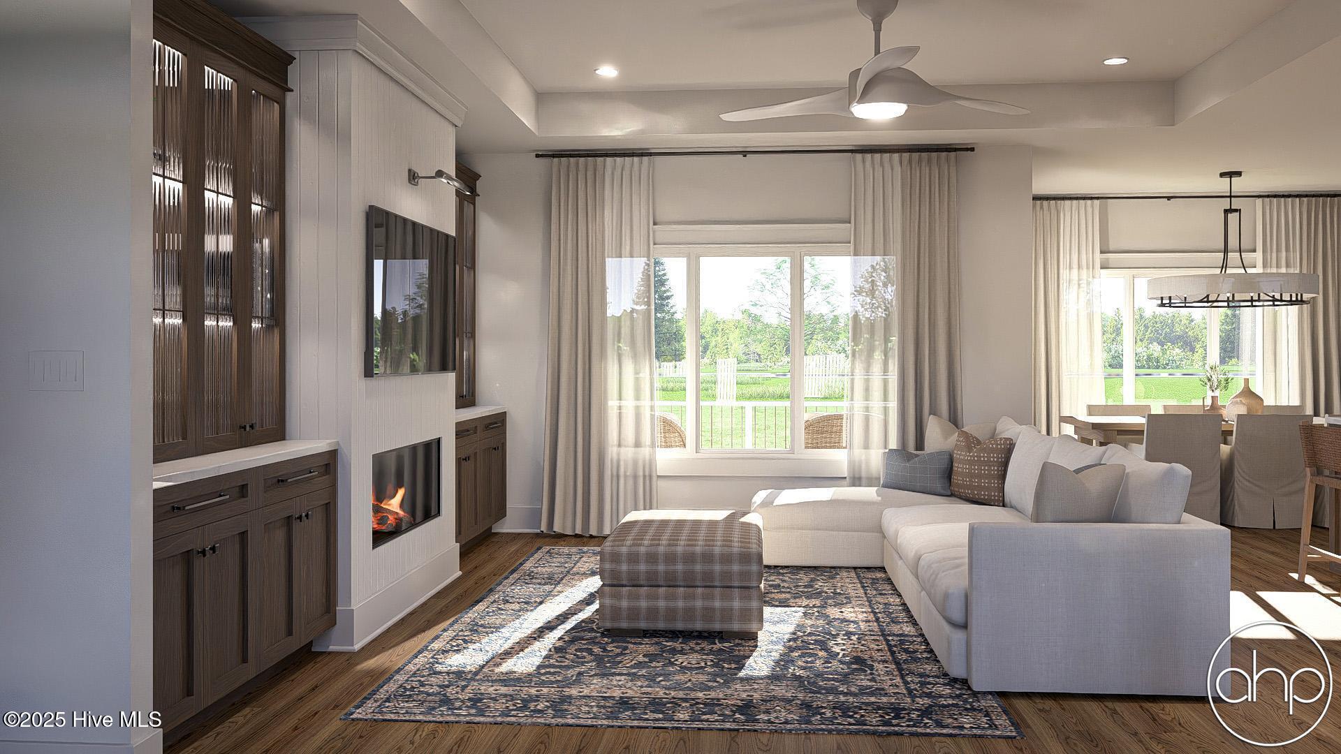 305 Planter's Ridge Drive Sunset Beach, NC 28468 - Photo 7 of 17 Great Room with fireplace