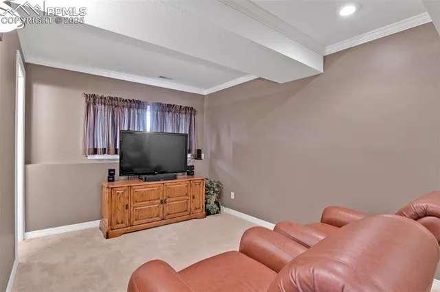 a view of a balcony with lake view and mountain view