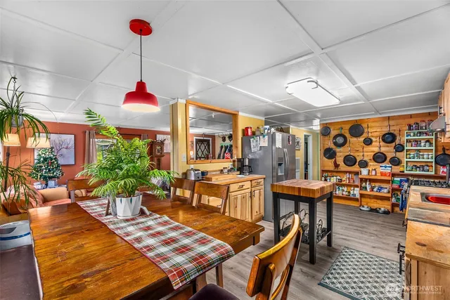 a very nice looking room with a large window