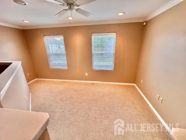 a view of an entryway with a window