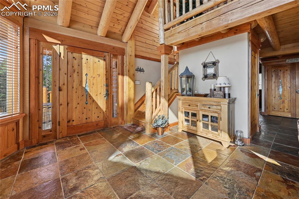 3613 Trail Creek Road Florissant, CO 80816 - Photo 9 of 43 a view of front door