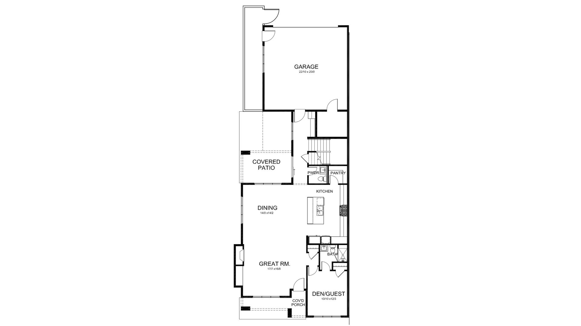 1176 Northwest Skyline Ranch Road, Unit LOT 128 Bend, OR 97703 - Photo 40 of 41 Main Level Plan