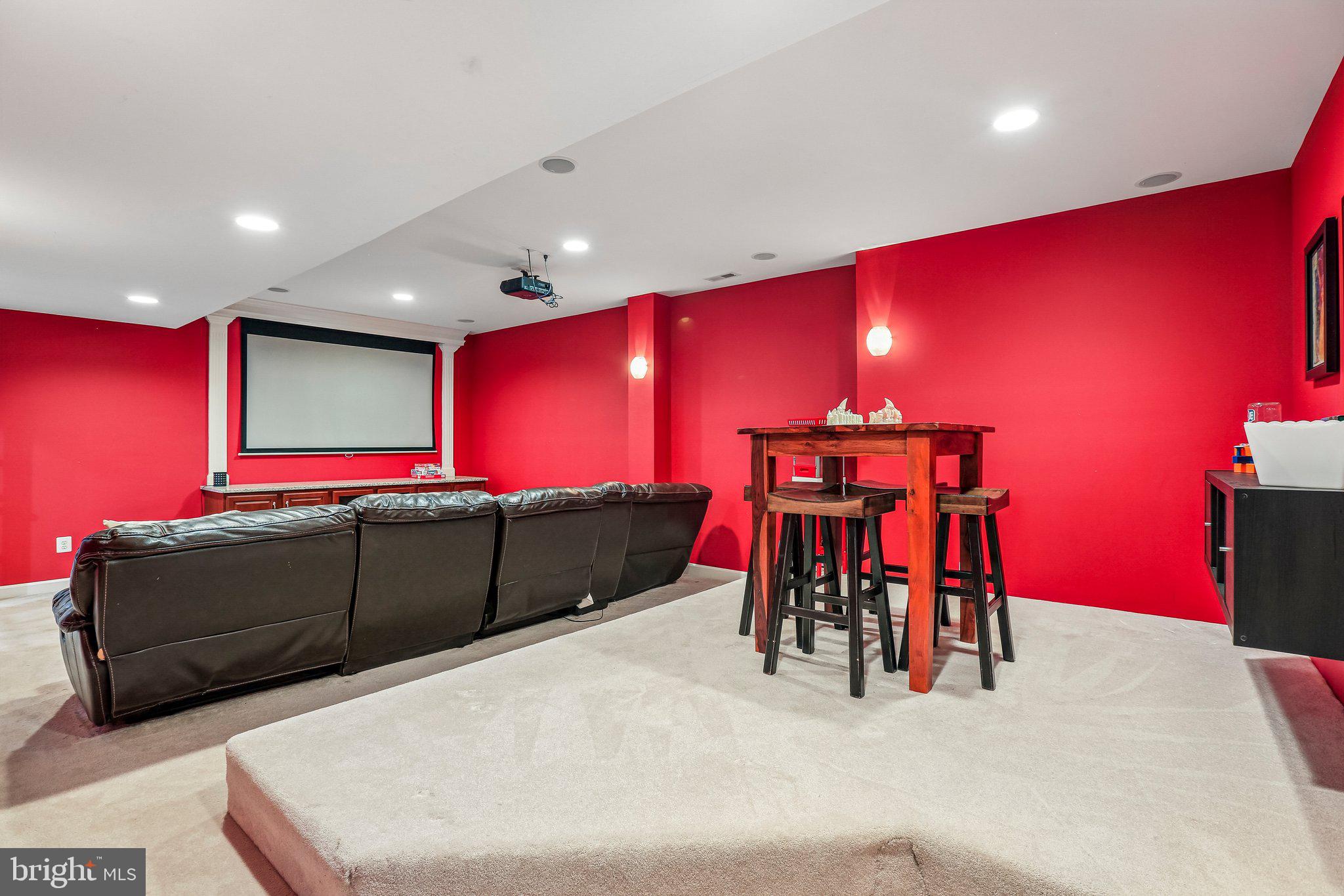 9308 Harrisons Farm Way Gaithersburg, MD 20882 - Photo 61 of 92 Movie night!