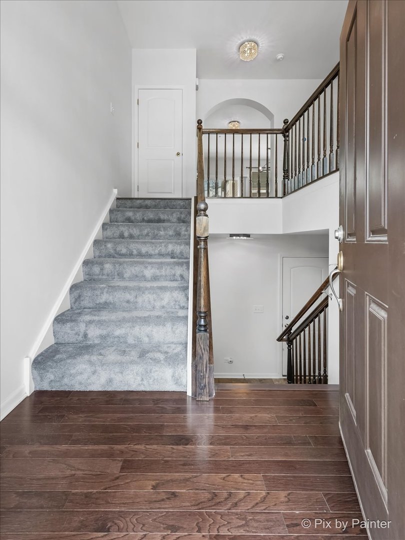 1196 Colfax Avenue Des Plaines, IL 60016 - Photo 2 of 28 a view of entryway with wooden floor
