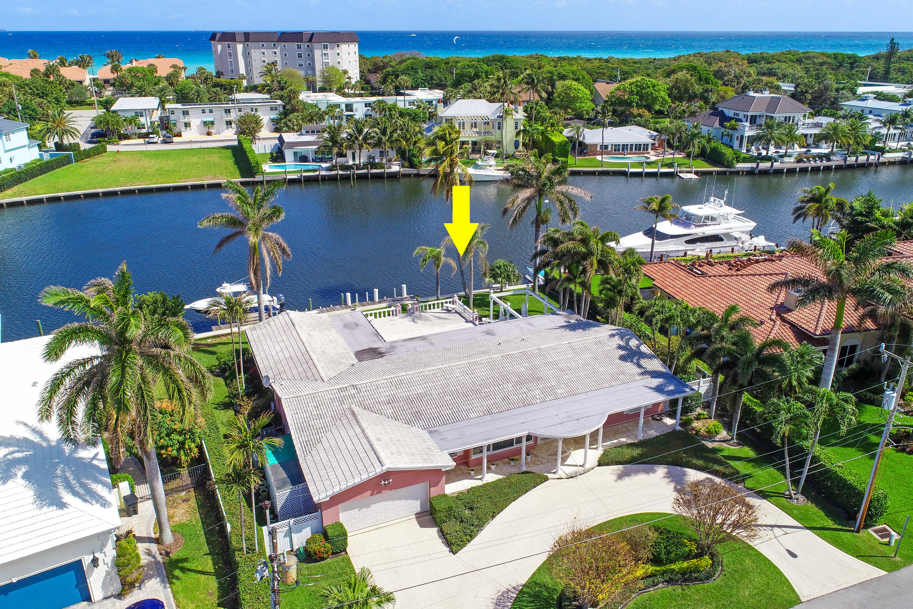 62 Spanish River Drive Ocean Ridge, FL 33435 - Photo 36 of 42 62 Spanish River Dr Aerial (3)_v1