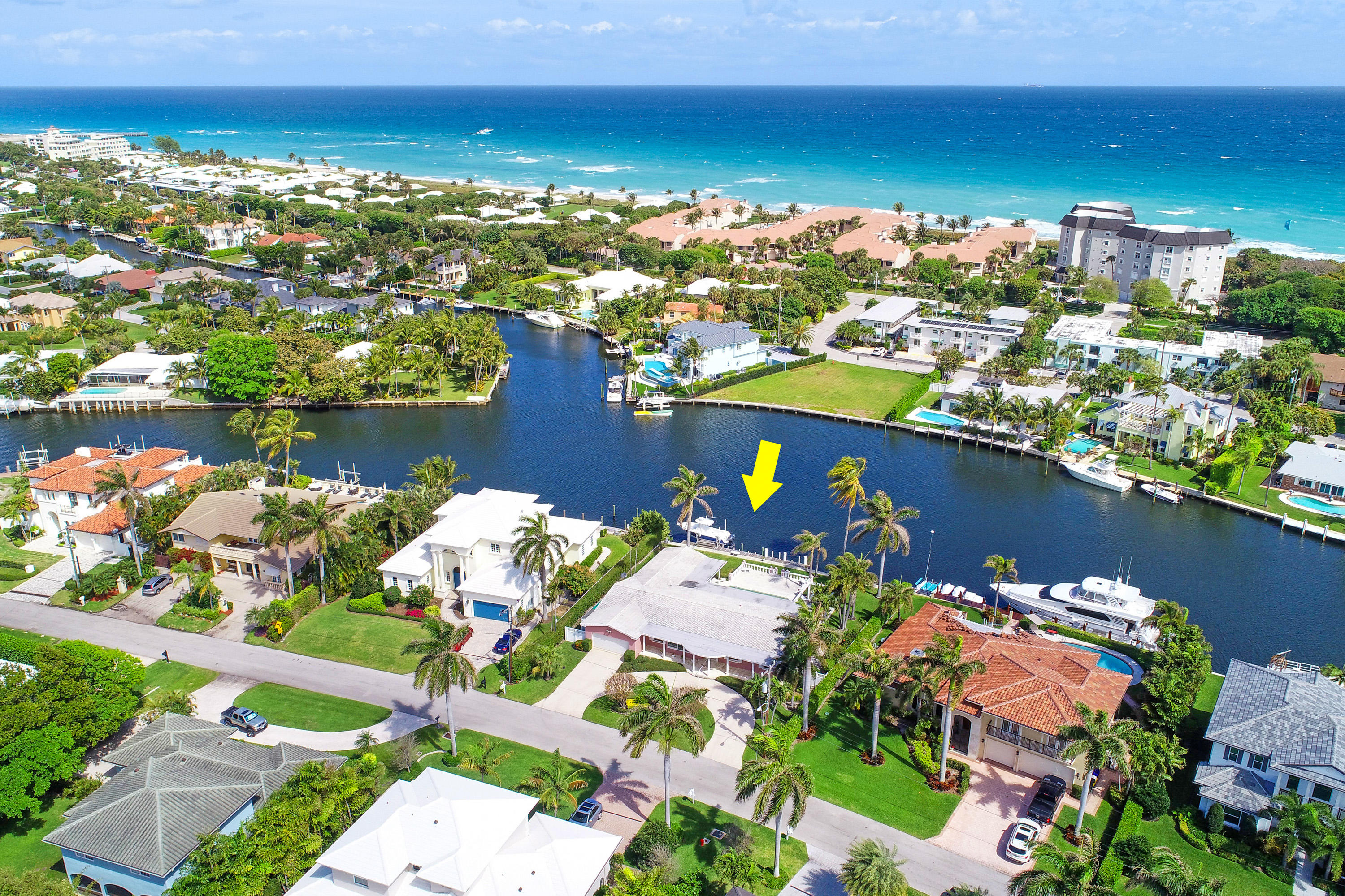 62 Spanish River Drive Ocean Ridge, FL 33435 - Photo 37 of 42 62 Spanish River Dr Aerial (5)_v1