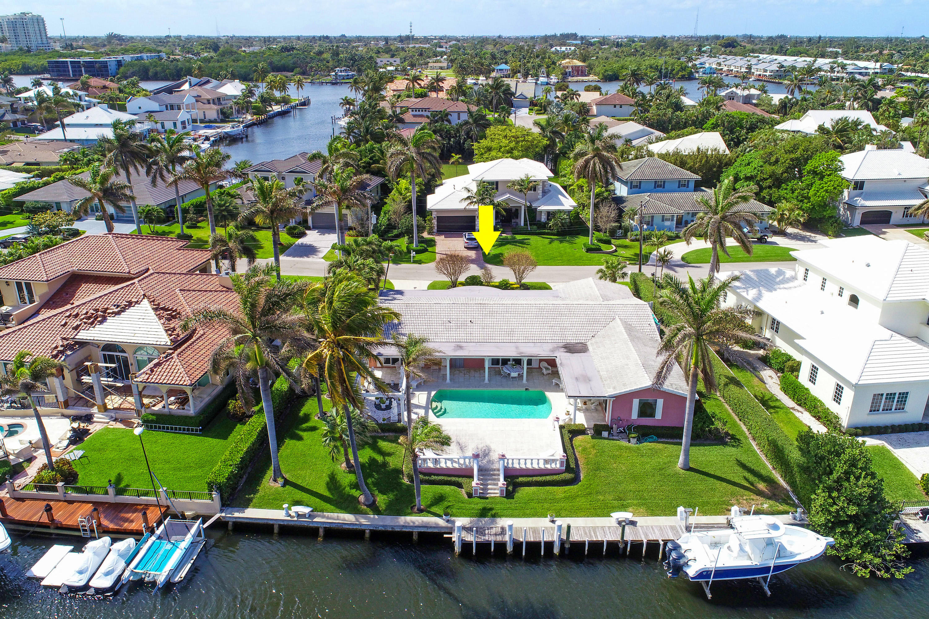 62 Spanish River Drive Ocean Ridge, FL 33435 - Photo 39 of 42 62 Spanish River Dr Aerial (12)_v1