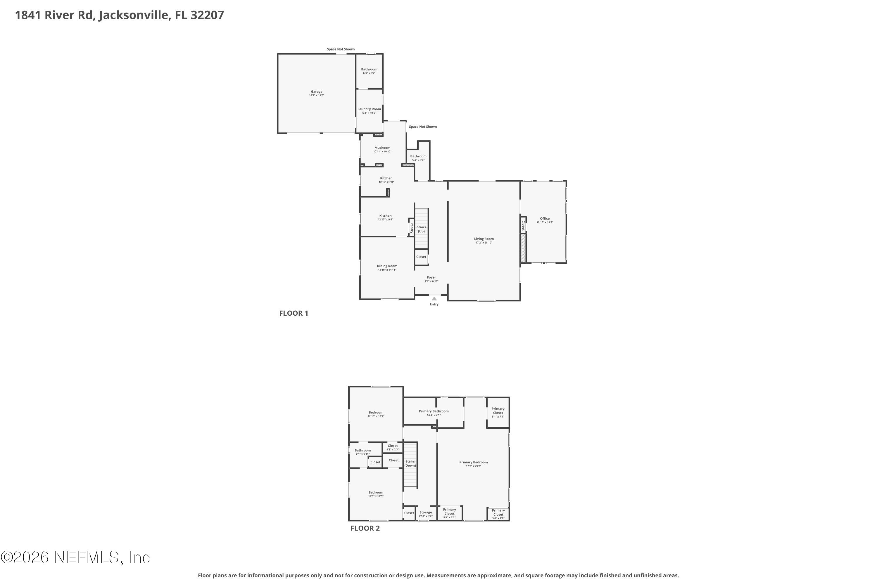 1841 River Road Jacksonville, FL 32207 - Photo 54 of 54 Floorplan 3
