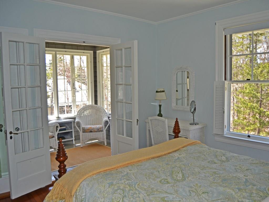 20 Rock End Road Northeast Harbor, ME 04662 - Photo 20 of 26 Master bedroom sleeping porch. A...
