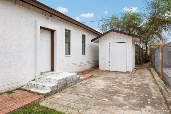a house with a outdoor space