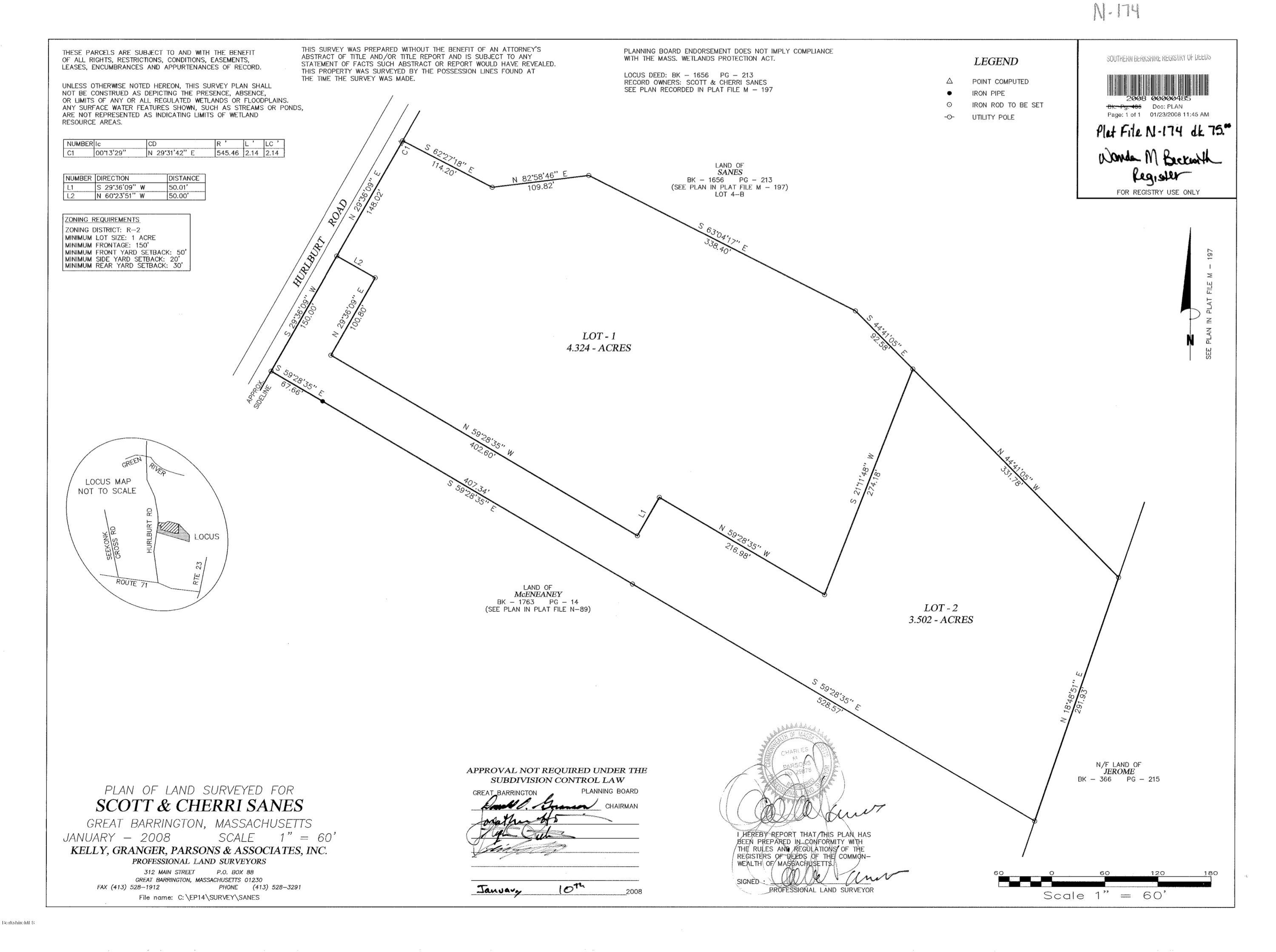 133 Hurlburt Road Great Barrington, MA 01230 - Photo 3 of 6 Survey