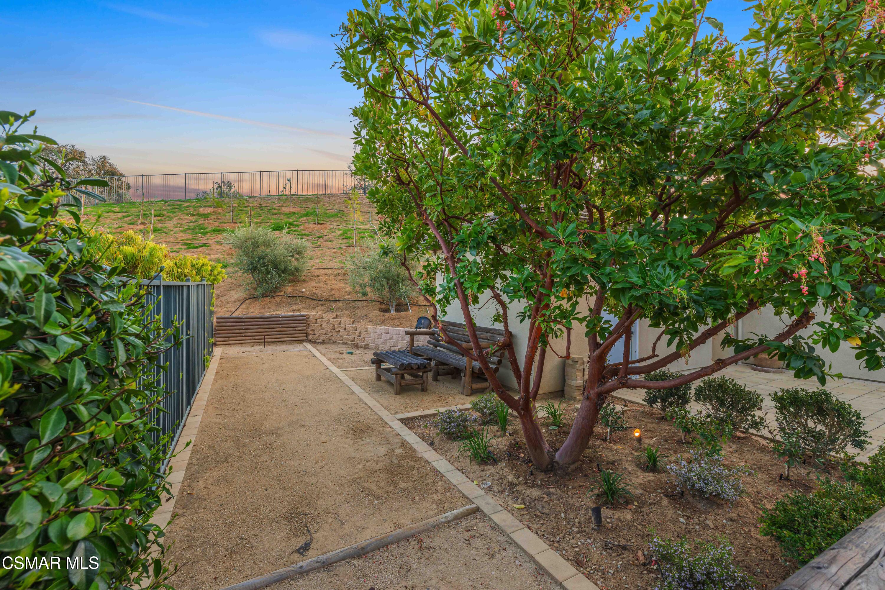 6508 High Country Place Moorpark, CA 93021 - Photo 84 of 95 a view of a pathway with a tree