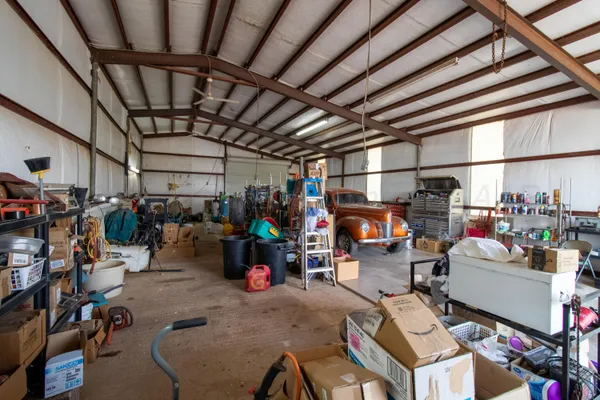 a view of storage and utility room